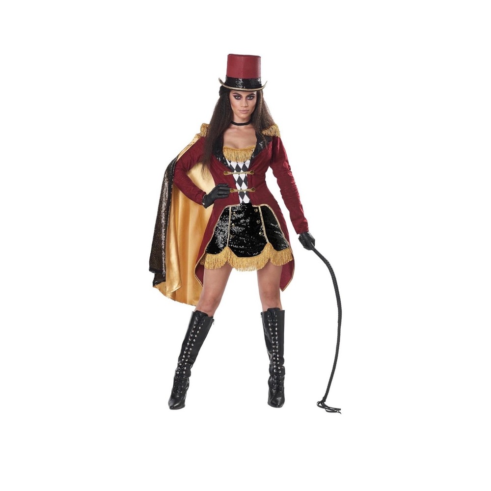Dazzling Ringmaster Circus Carnival Halloween Adult Costume Adult XS New